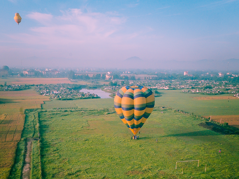 dịch vụ bay khinh khí cầu ballooning media